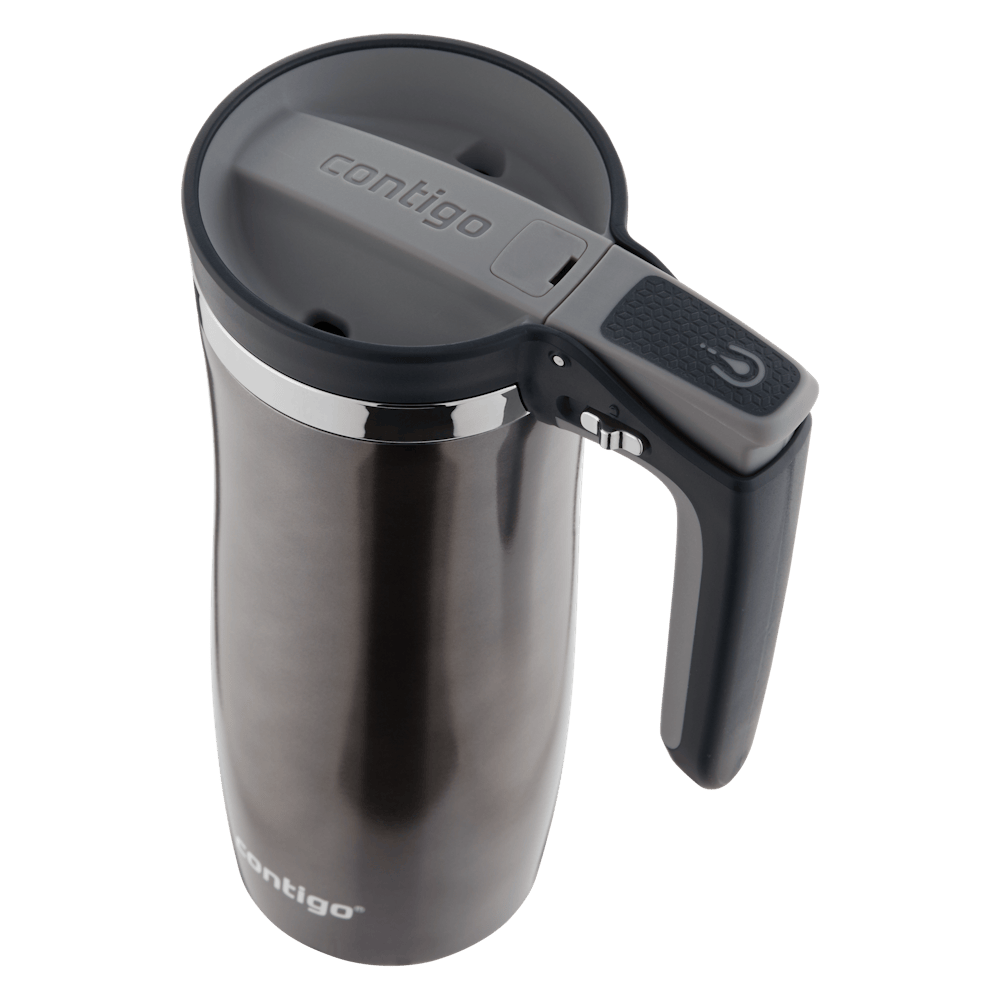 Contigo® Handled AUTOSEAL® Stainless Steel Travel Mug with Easy-Clean Lid, 16oz - Gunmetal