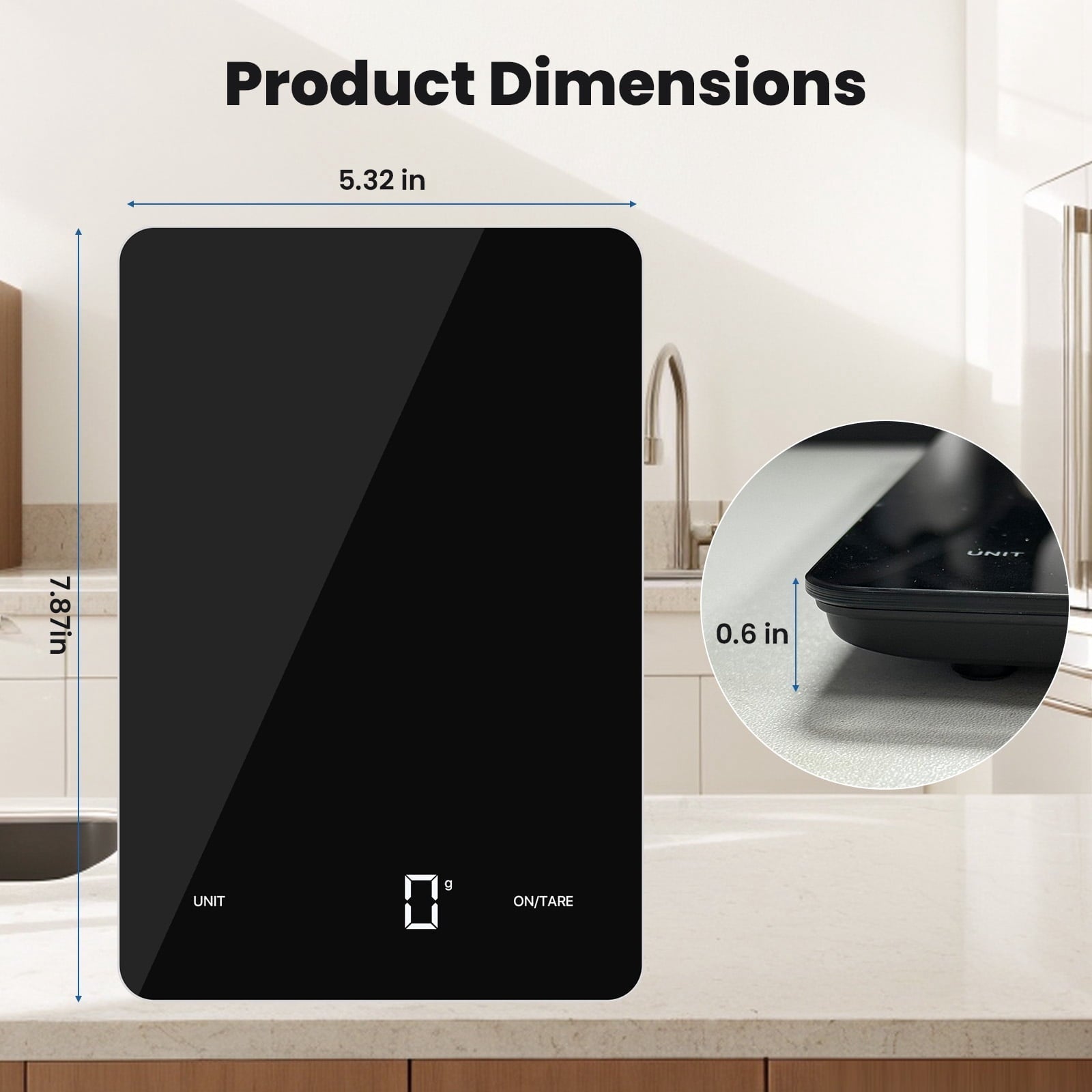 Food Scale with Nutritional Calculator, Digital Food Scales for Kitchen Scale Grams and Ounces, Smart Food Weight Sca...
