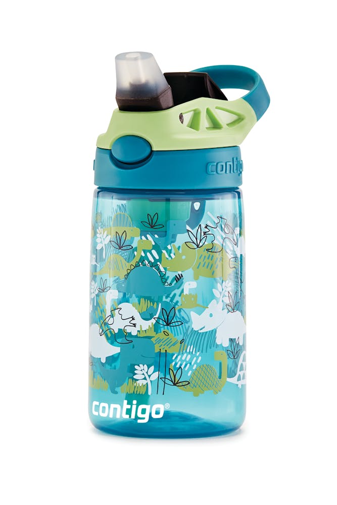 Contigo® Kids Straw Water Bottle with AUTOSPOUT® Lid, 14oz - Dinos
