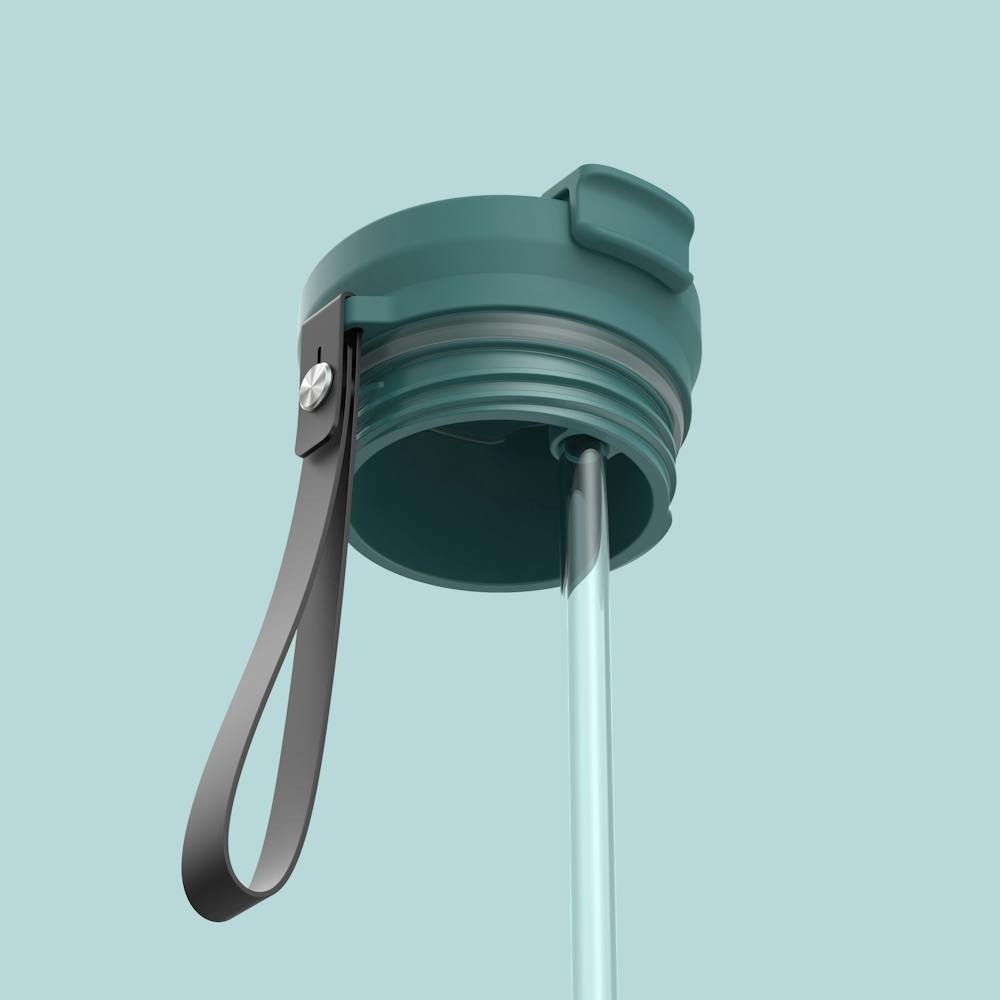 24oz DualSip Bottle - Mineral Teal Champagne