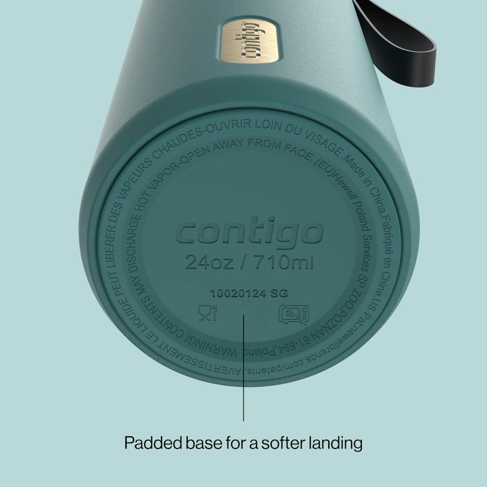 24oz SnapSeal™ Bottle - Mineral Teal Champagne