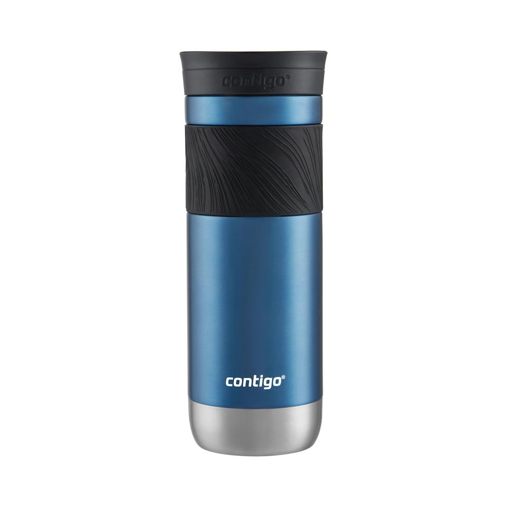 SNAPSEAL™ Insulated Stainless Steel Travel Mug with Grip, 20 oz - Blue Corn