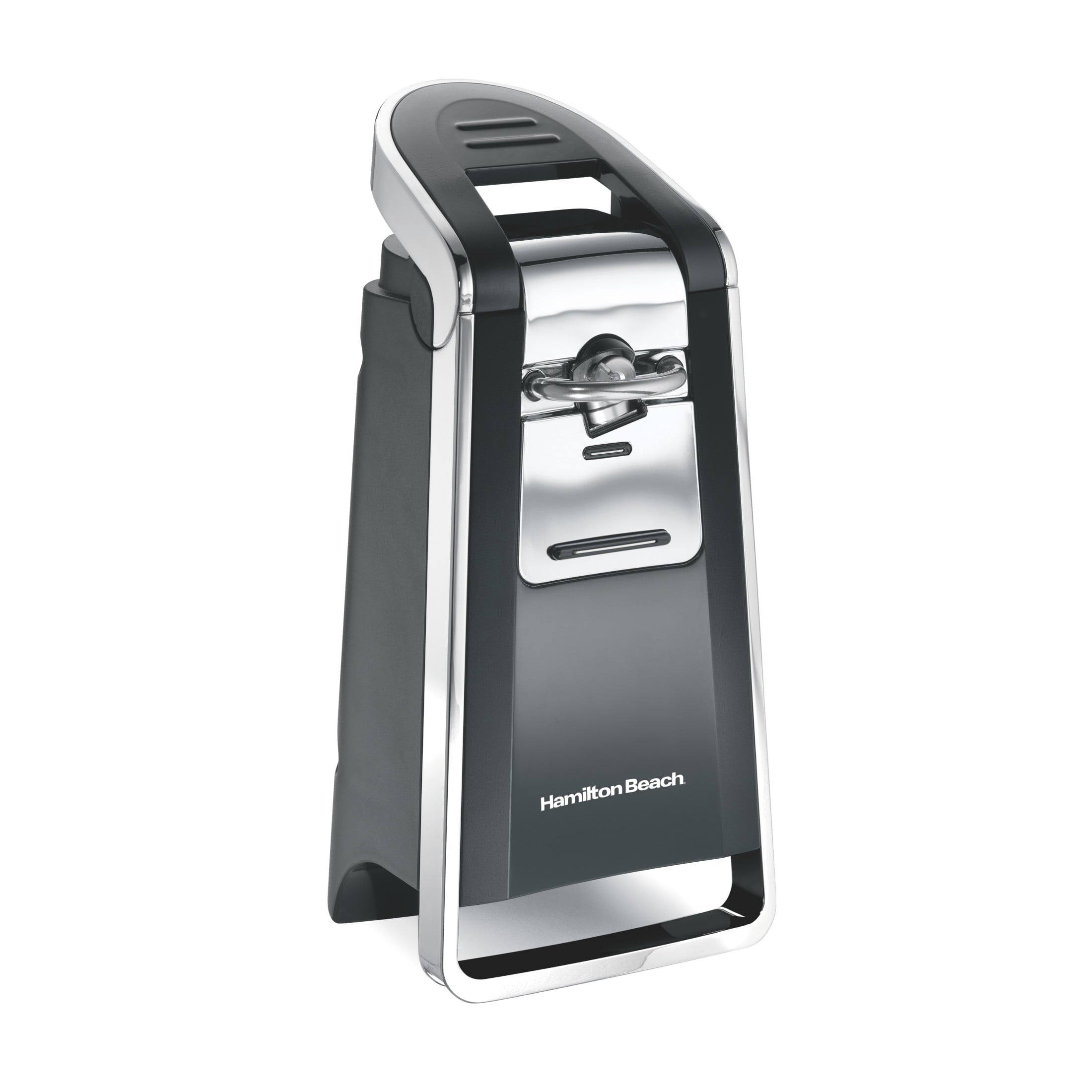 Automatic Electric Can Opener, Black & Stainless