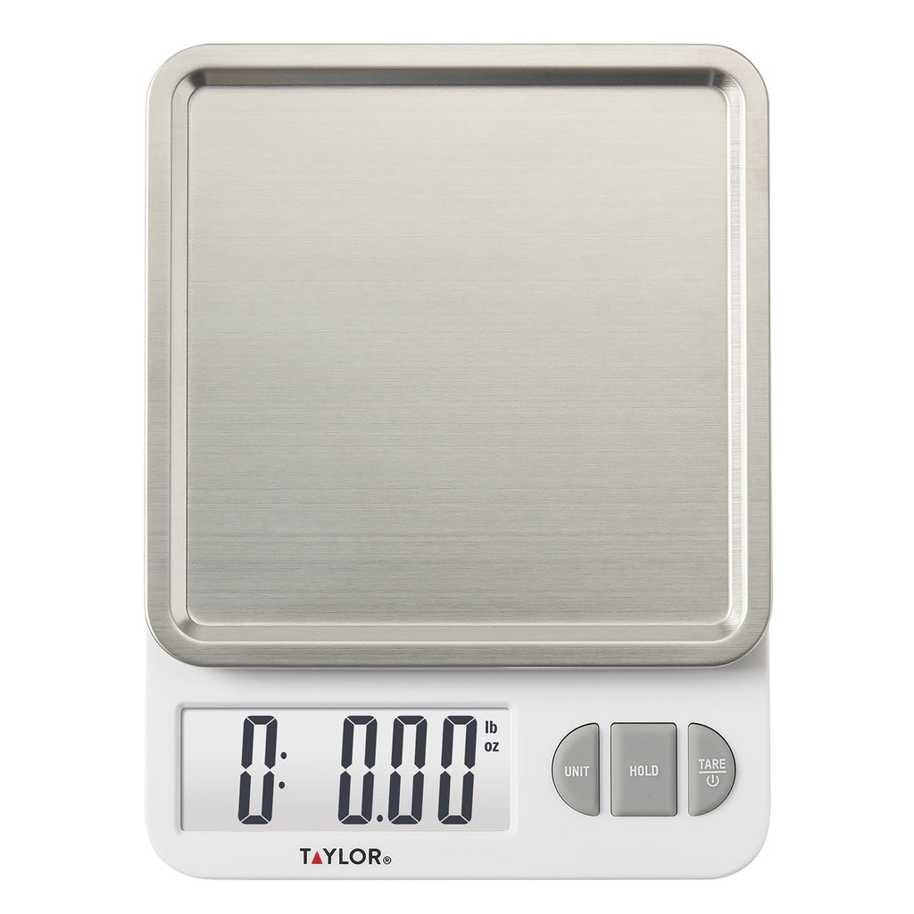 11lb Digital Kitchen Scale and Food Scale with Removable Stainless Steel Tray Cooking, Baking, Meal Prepping W...