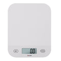Digital Waterproof Kitchen and Food Scale with Grams & Ounces, White Capacity