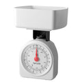 Kitchen Scale and Food Scale in White, Max 11 lbs