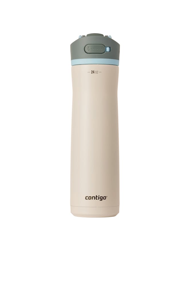 Contigo® Wells Chill Stainless Steel Filter Water Bottle with AUTOSPOUT® Straw Lid, 24 Oz. - Salt