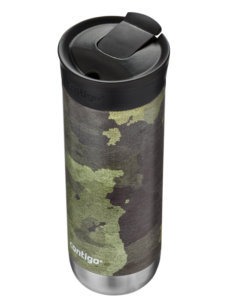 Huron Stainless Steel Travel Mug with SNAPSEAL™ Lid, 20oz - Camo