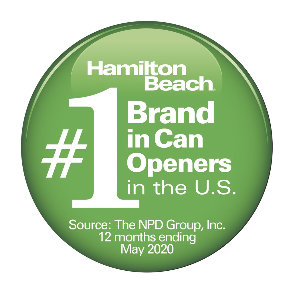 Automatic Electric Can Opener, Black & Stainless