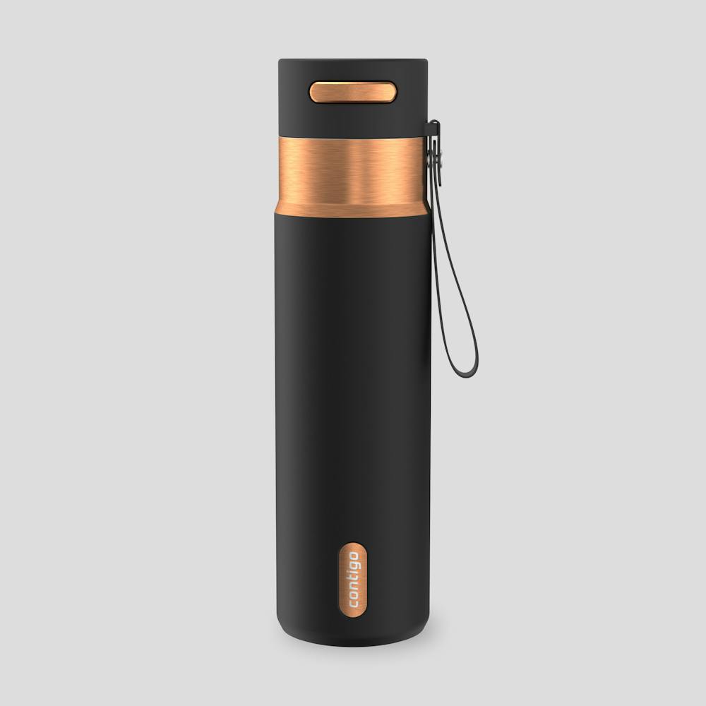 24 oz AutoSeal® Bottle - Licorice Bronze