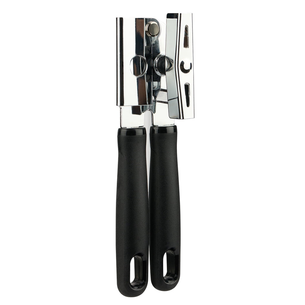 Stainless Steel Comfort Cushion Handle Grip Can Opener, Black