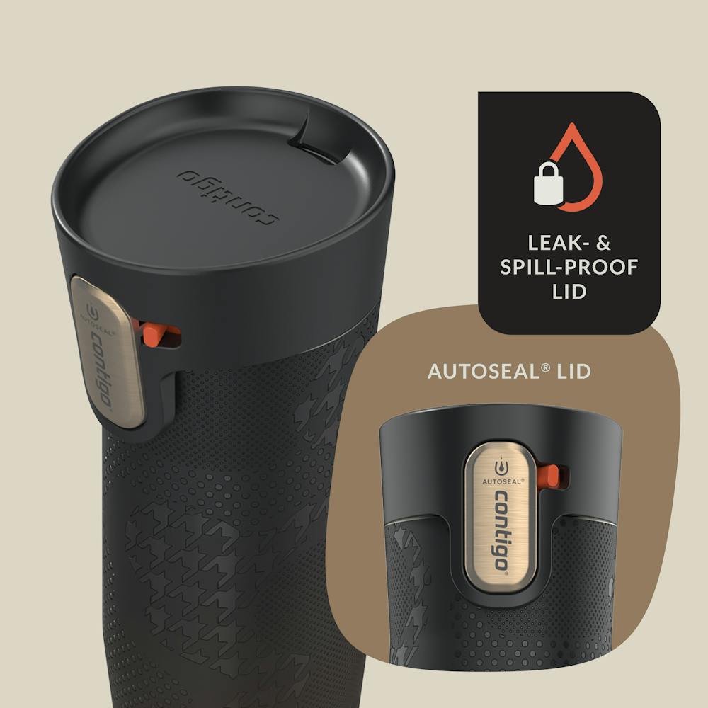 Contigo® x Ally Love West Loop 3.0 Stainless Steel Travel Mug with AUTOSEAL® Easy-Clean Lid, 16oz - Licorice