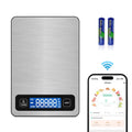 Food Scale, Digital Kitchen Scales 10kg/22lb with Large LCD Display, Food Weighing Scales for Baking, Weight L...